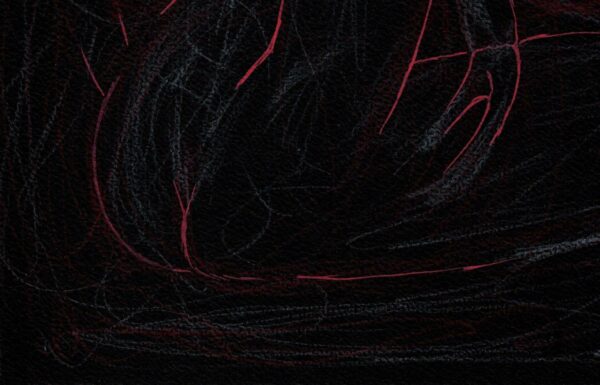 Élégance en clair-obscur – Esquisse de dos féminin – Image 2