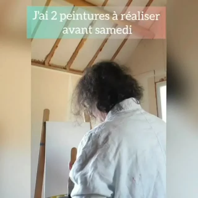 2 oeuvres en 3,5 jours, suis laaaarge 😄

#artistefrançaise
#artcontemporain